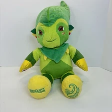 Build-A-Bear MagiQuest Plush Green Leaf Creature Great Wolf Lodge Exclusive 16”