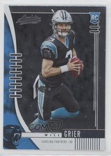 2019 Panini Absolute Rookie Will Grier #140 0q1p