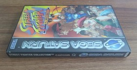 Street Fighter Collection for Sega Saturn PAL complete with manual by Capcom