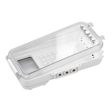 White Waterproof Case Diving Underwater Photo Video Housing For Phone W/ OTG