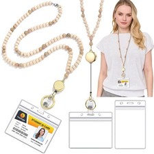 Retractable Lanyard Lanyards for ID Badges and Keys Cute Teacher Lanyard for ...