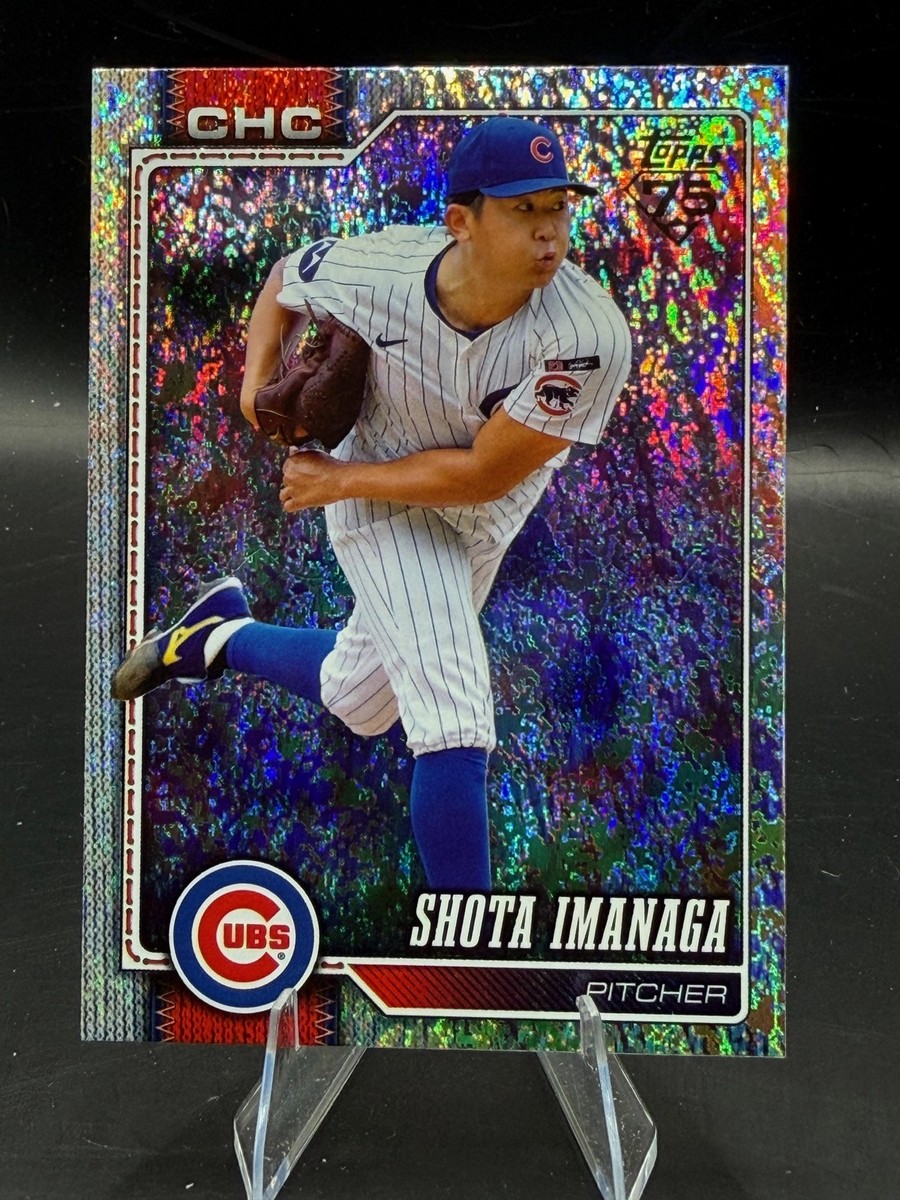 Shota Imanaga 2026 Topps Holo Foil #178 Chicago Cubs | eBay