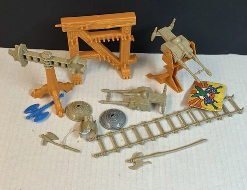 Vintage He-Man WEAPONS LOT Castle Grayskull Original 1982 Mattel MOTU NICE!!