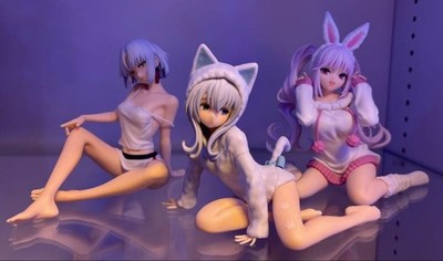 NIKKE Victory Goddess Alice N102 Drake Figur 3er Set Sammlerstück Anime Spiel...