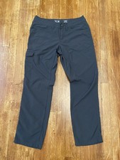 Mountain Hardware Women s 6/32 Yuma Convertible Hiking Cargo Pants Gray 30x28
