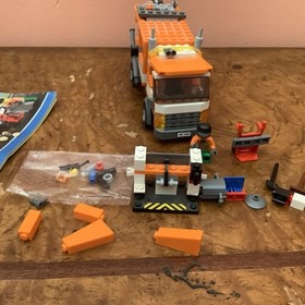 Lego 7991 City Recycle Truck Manuals Minifigure Partial Set With Booklet
