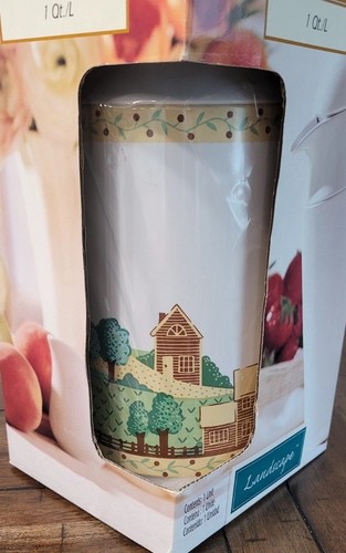 Corelle Coordinates LANDSCAPE Thermal Server 1 Qt. Q Pitcher - Brand NEW in BOX - Picture 2 of 7