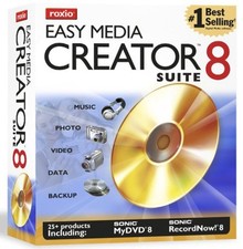 Roxio Easy Media Creator Suite 8.0 - Grade A 223300 