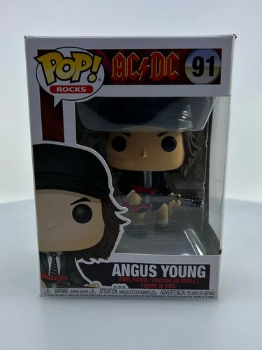 Funko POP! Rocks AC/DC Angus Young #91 Vinyl Figure NOT MINT