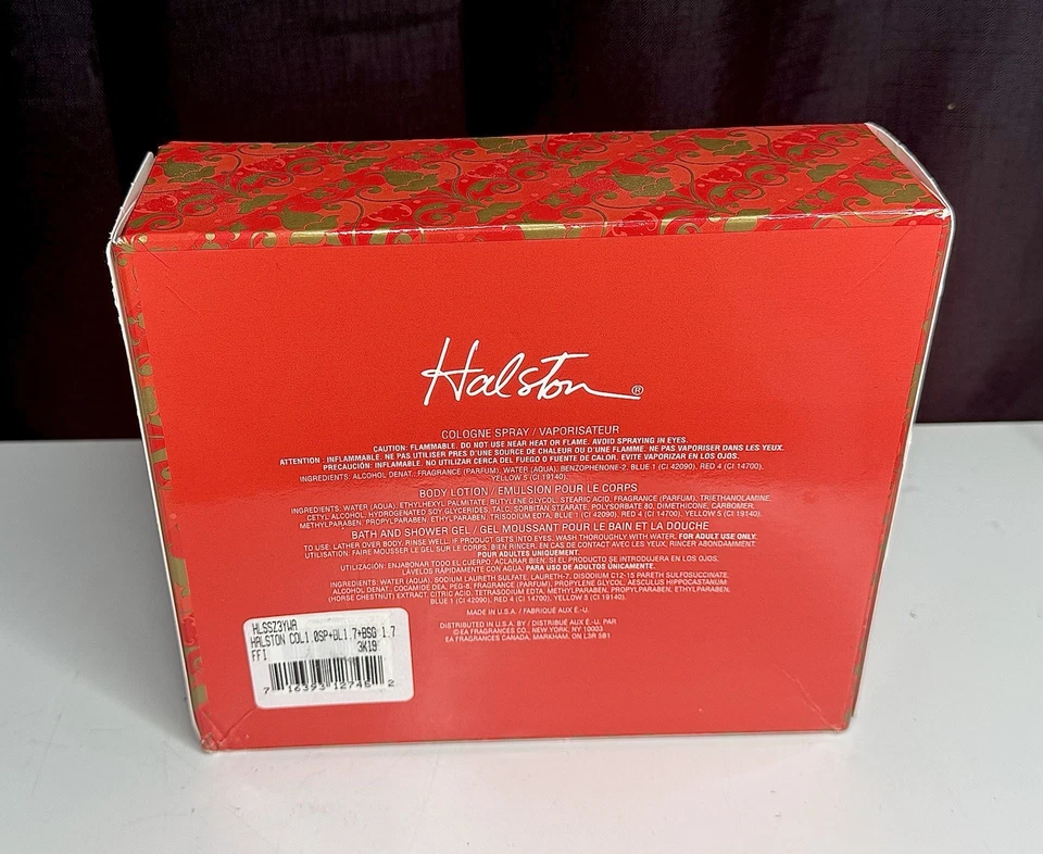 Halston, Body Lotion, Cologne Spray, Bath And Shower Gel - Image 2 of 2