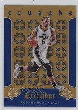 2015-16 Panini Excalibur Crusade Blue 129/199 Rodney Hood #38 0qr0