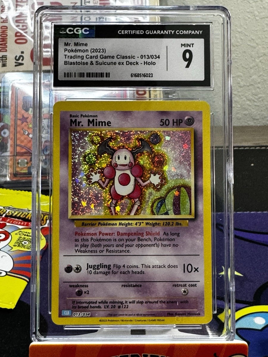 Mr. Mime 013/034 Trading Card Game Classic Holo for sale online | eBay