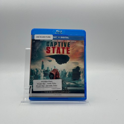 #ad Captive State Blu ray 2019 John Goodman Vera Farmiga Sci Fi Thriller $14.99