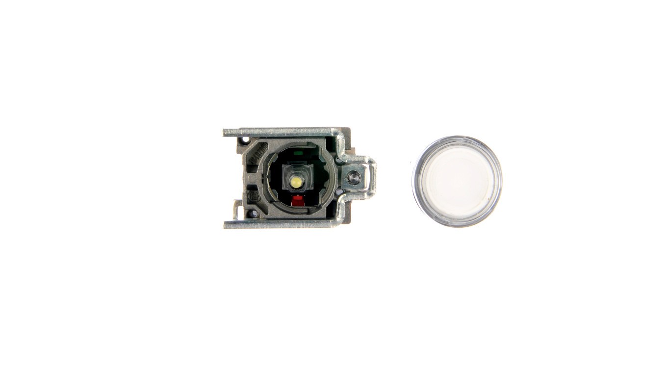 Control Button 22mm White with Harmony XB4 XB4BW31B5