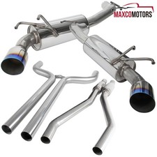 Catback Exhaust Fits 2010-2015 Camaro 3.6l V6 Burnt Tip Ss Dual Muffler System Catback Exhaust Fits 2010-2015 Camaro 3.6l V6 Burnt Tip Ss Dual Muffler System