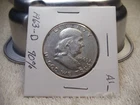 1963-D FRANKLIN HALF DOLLAR 90% SILVER