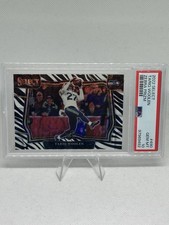 2022 Select Tariq Woolen Zebra Prizm Field Level #490 PSA 10 Rookie Card. rookie card picture