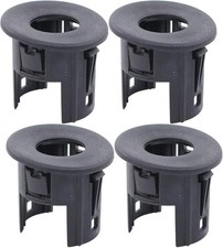 4Pcs Black Rear Bumper Parking Aid Assist Sensor Bracket Bezel Housing 25844782