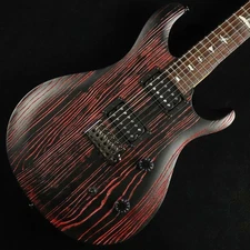 PRS Se Swanp Ash Ce24 Sandblasted Red Paul Reed Smith #99