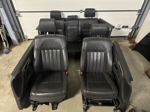 VW Touareg 7L Innenausstattung Leder schwarz , Leder Sitze, Türverkleidung