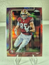 2025 Topps Chrome George Kittle Leather Refractor #267 49ers