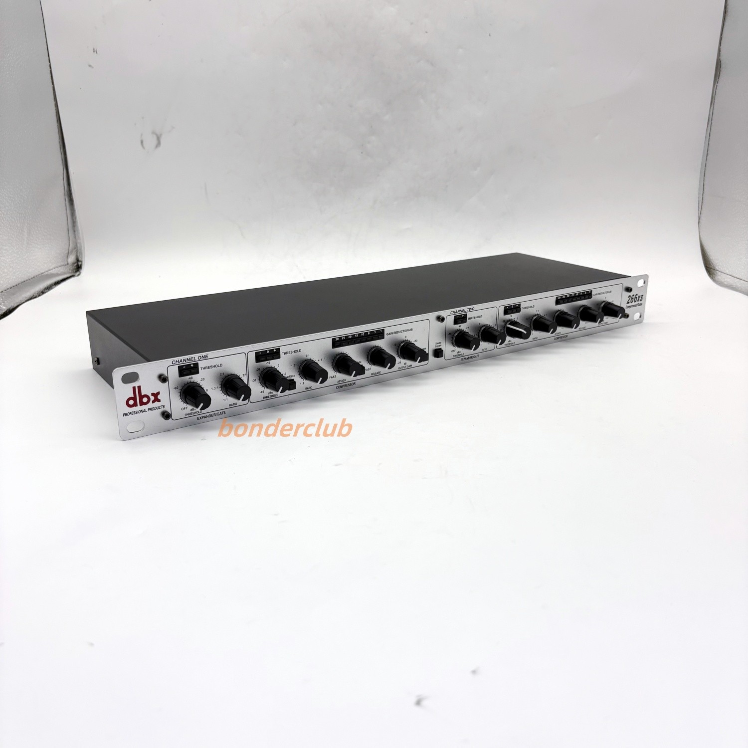 266xs dbx Dual Channel Compressor Gate Dynamics Processor w/ Side Chain Insert