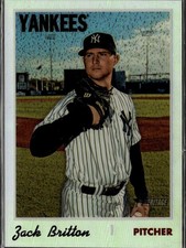 2019 Topps Heritage #THC-549 Zack Britton Chrome Refractor #/569