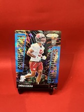 2025 Panini Prizm Rookie Fireworks Blue Cracked Ice #/99 Emeka Egbuka RC WR BUCS