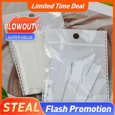 Clear Double Sided Fashion Clothing Tape - 72 Counts, Fixes Clothing Shirts Ling