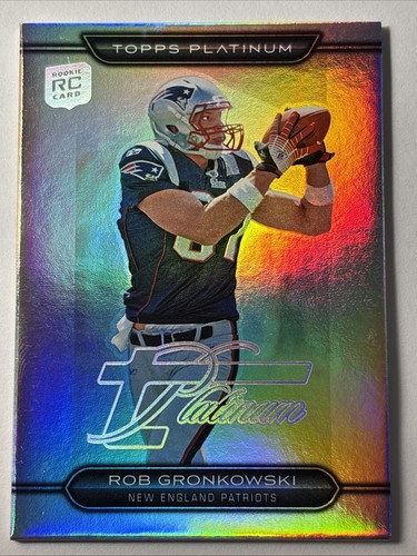 Rob Gronkowski [Platinum Refractor] #122 2010 Topps Platinum card