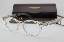 NEW OLIVER PEOPLES OV 5528U 1757 N 01 CLEAR ROUND AUTHENTIC EYEGLASSES 47-21