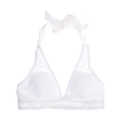 Cupshe, Bikinioberteil, Größe: M, CAA12C4B150CC, Weiß, Elasthan/Polyester #yvC