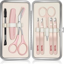 Tweezers for Women Facial Hair, 1 Eyebrow Kit with Tweezers,