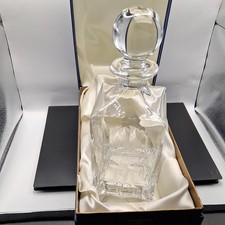 davinci Glencairn Crystal Decanter Ship Queen Elizabeth 2.  08 Cunard  qe2Liner