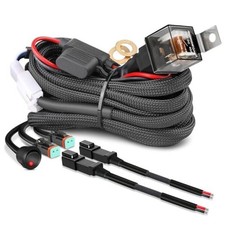 DT Wiring Harness Nirider 12V Rocker Switch Relay Fuse Deutsch DT 2 Lead