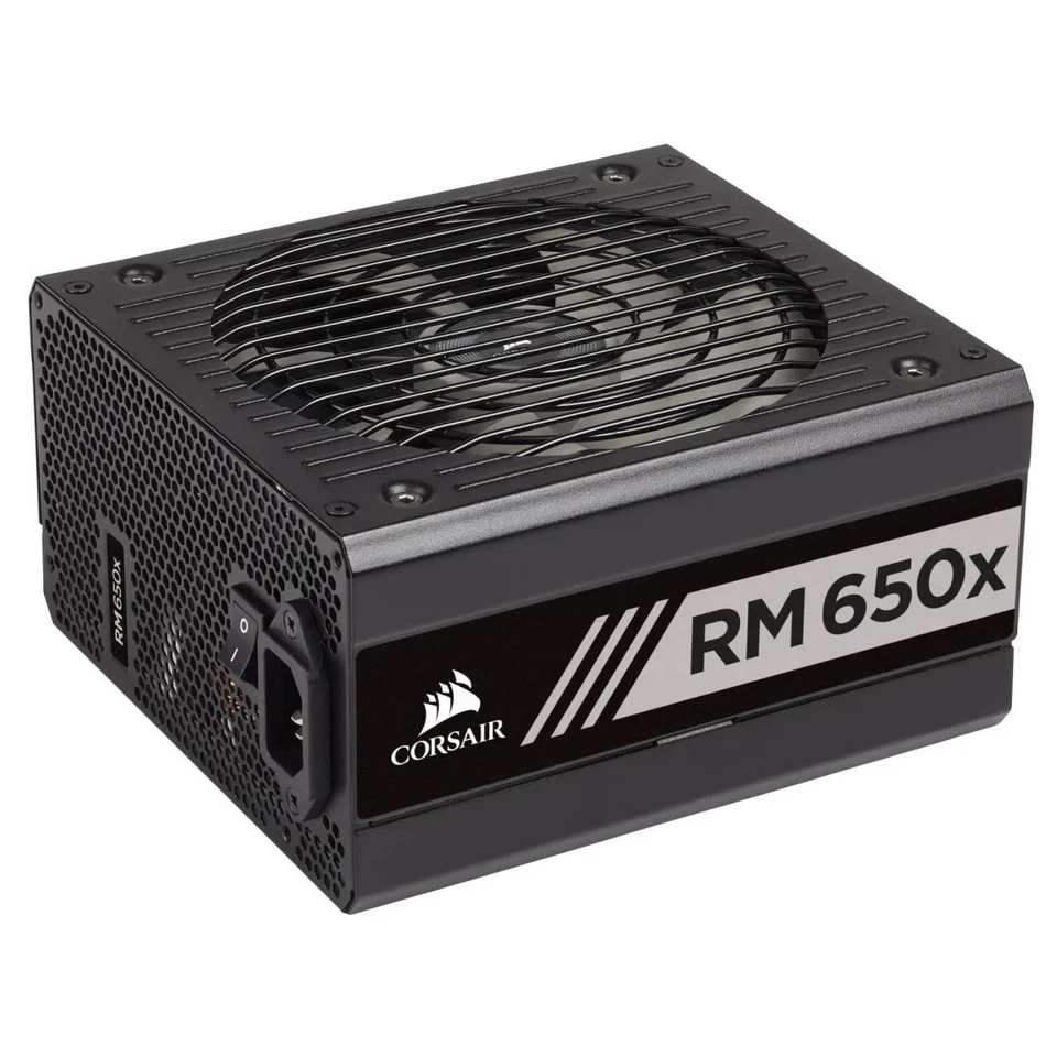 Alimentatore CORSAIR 650W RM 650x ATX Modulare 80+ Plus Gold PSU computer pc - Immagine 2 di 4