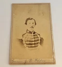 ID'd CDV Civil War Lieutenant John R. Felder 1st Georgia Southern Rights Guards