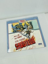 Alfred Hitchcock  s SABOTEUR Laserdisc, 1942 / 1986 Priscilla Lane