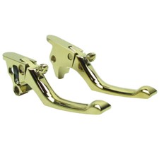 Aluminum Clutch Brake Levers for Harley 18-up Low Rider Fat Bob Boy FXBR/S
