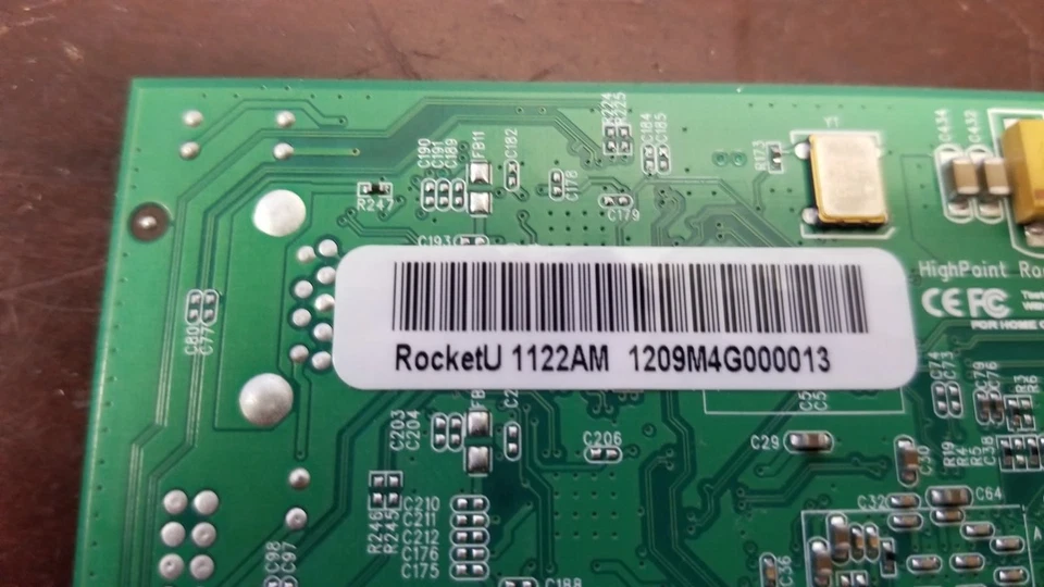 HighPoint RocketU 1122 PCIe 2.0 x4 to 2x USB 3.0 Host Adapter Controller Card - Image 2 of 2