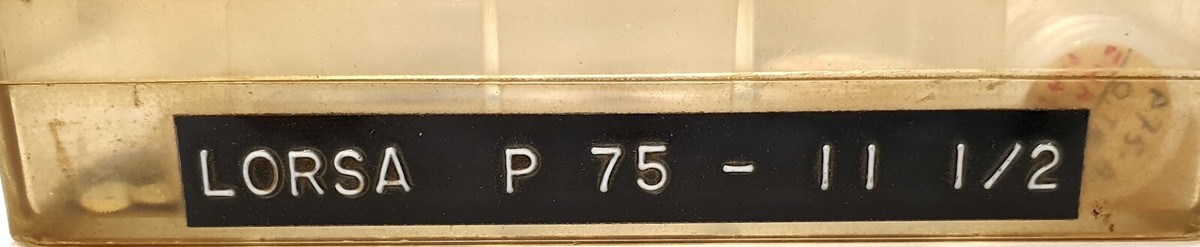 Pièce De Rechange Pour Montre Vintage Lorsa P. 75 - A. D1 - Neuf Sans étiquette