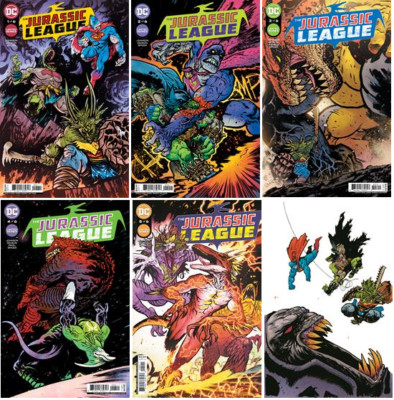 (2022) The Jurassic League #1-6 COMPLETE SET! 1 2 3 4 5 6! JLA!