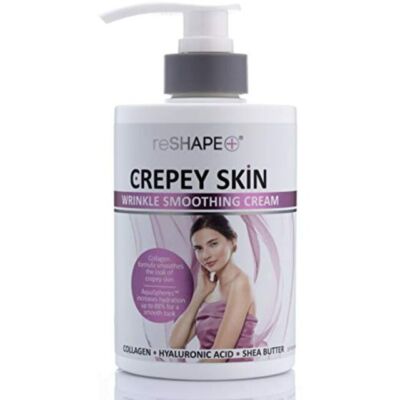 Reshape+ Anti-Aging, Crepey Treatment Body & Face Moisturizing Skin Cream Lotion