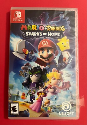 Ubisoft Mario Rabbids: Sparks of Hope (Nintendo Switch) New ( torn wrapping )