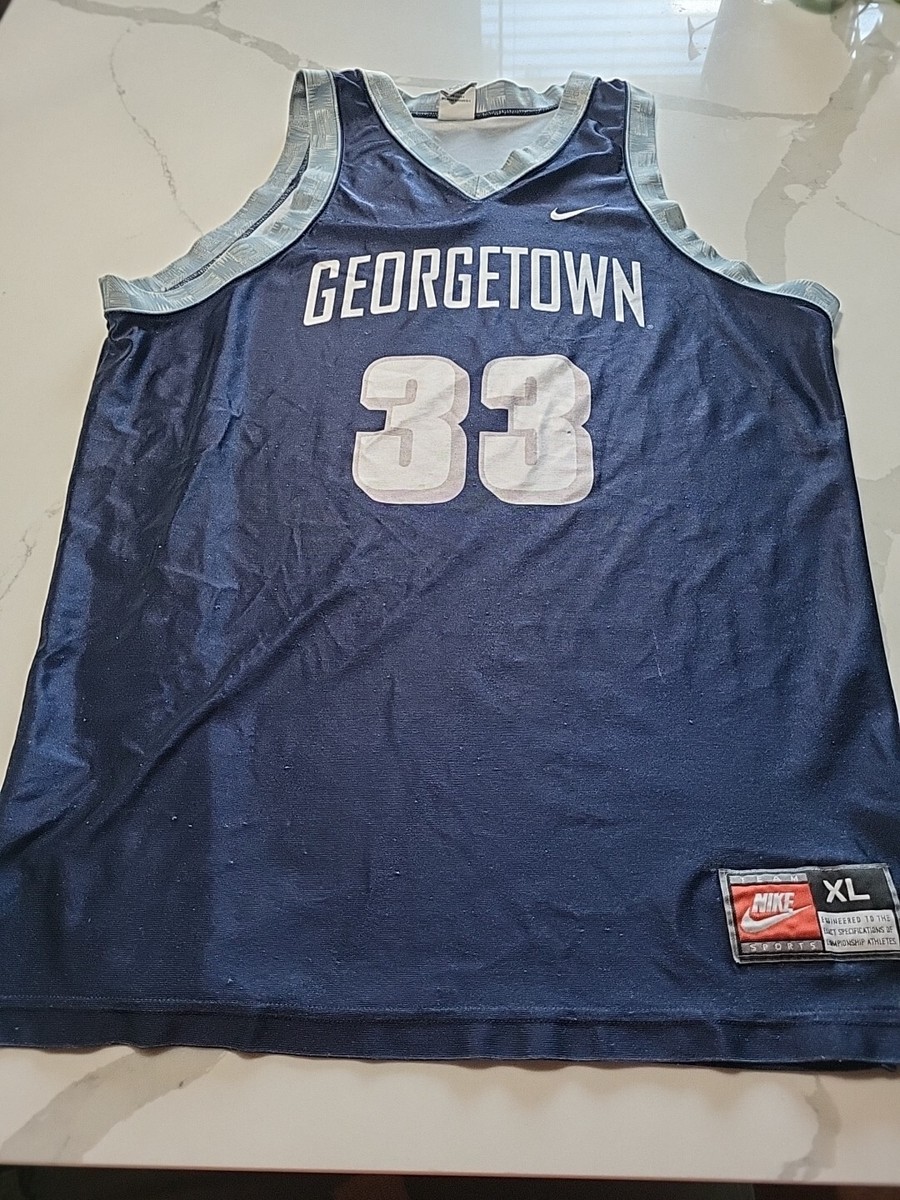 NIKE GEORGETOWN 33 Ewing XL ユニフォーム VTG Nike Team Patrick Ewing #33 Georgetown College