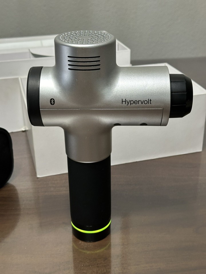 Hyperice Hypervolt Bluetooth Percussion Massage Gun with attachments ...