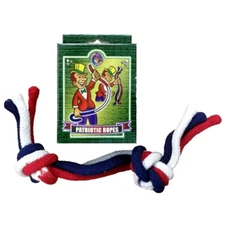 PATRIOTIC MULTICOLOR 3 ROPES Magic Trick Knot Blend Red White Blue USA Beginner