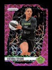 2024 PRIZM PINK VELOCITY #69 VICTORIA VIVIANS 50/79 STORM