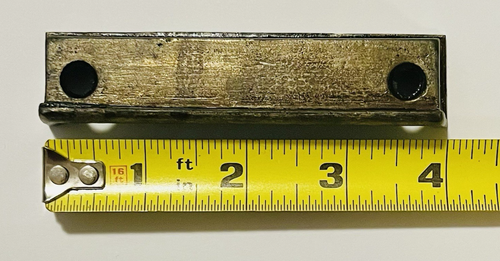 Vintage Cast Iron 4’’ Rim Lock Keeper - Door Hardware Strike