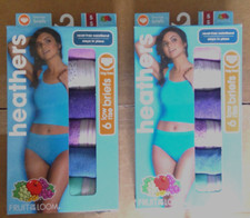 12 Fruit of the Loom Women's Eversoft Brief Underwear Tag Free Breathable Size 5